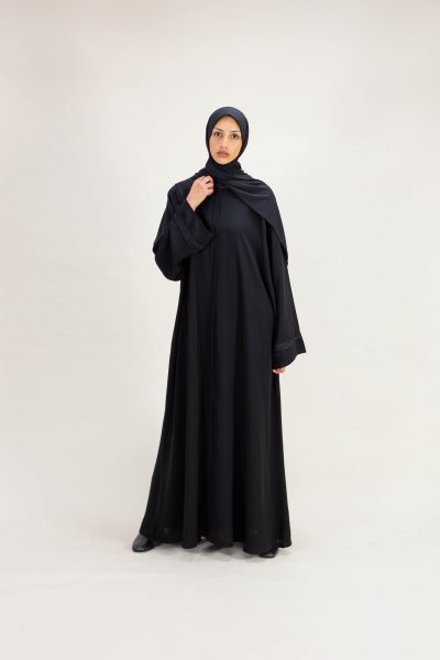 Premium black abaya