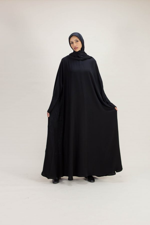 premium black abaya