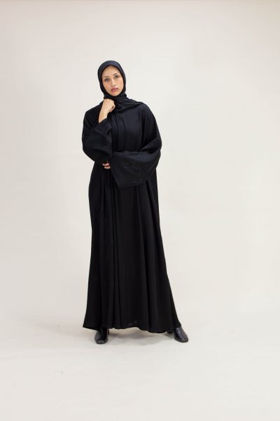 premium black abaya