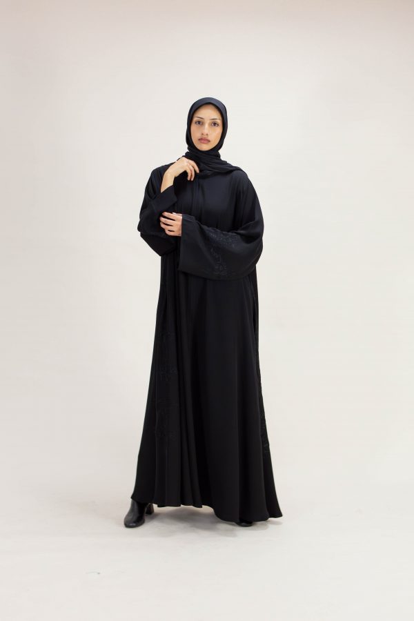 premium black abaya