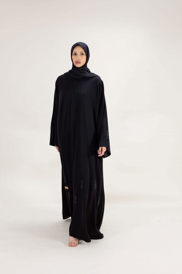 luxury black abaya