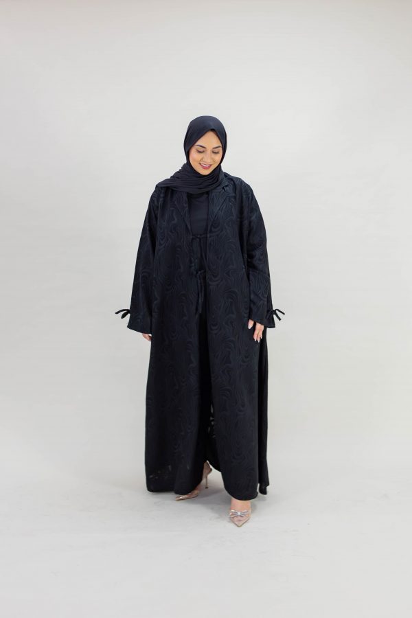 Luxury Black Abaya